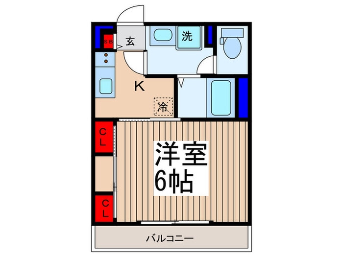 リブリ・プリマコートの物件間取画像