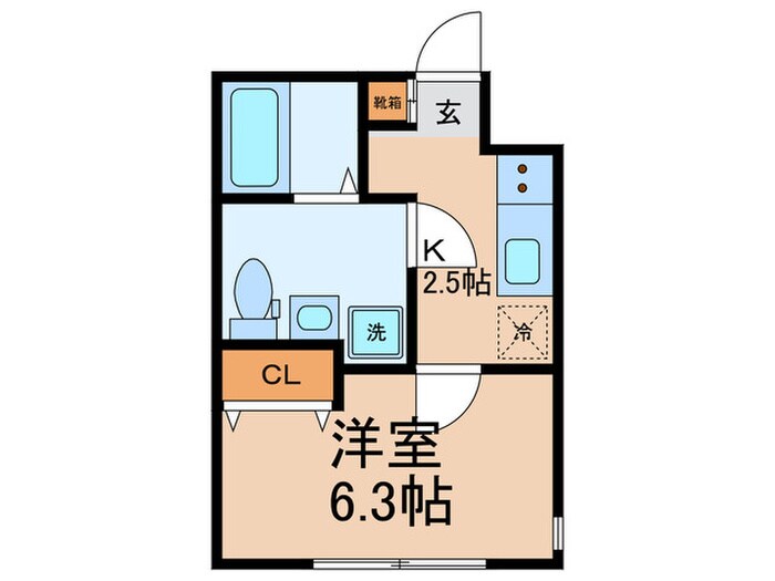 物件間取画像