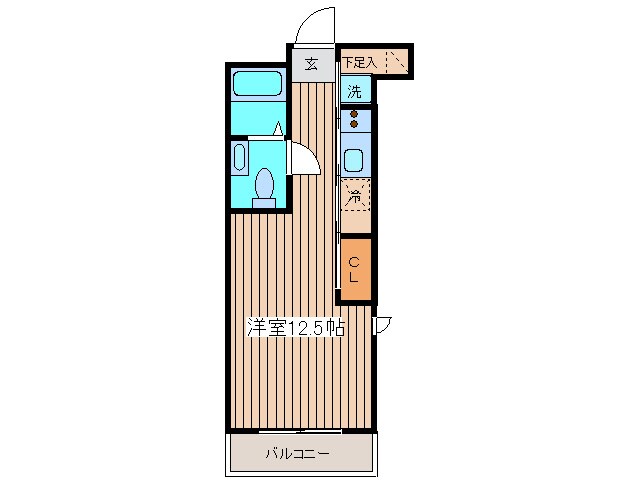 プロスペクト初台の物件間取画像