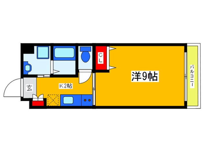 アレーナ林屋の物件間取画像