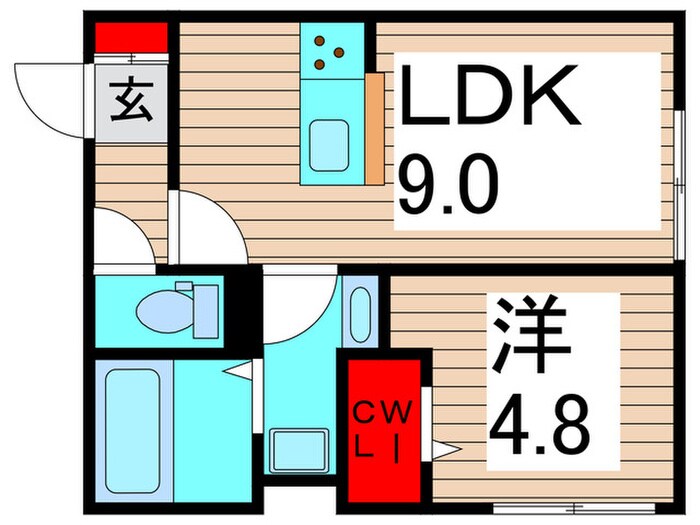 グラナーデ神明の物件間取画像