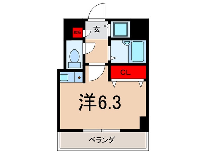 コバハイツ大泉３の物件間取画像