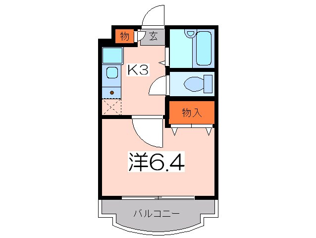 フォ－ラム登戸の物件間取画像