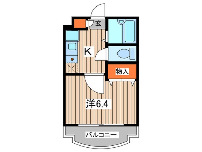 フォ－ラム登戸の物件間取画像