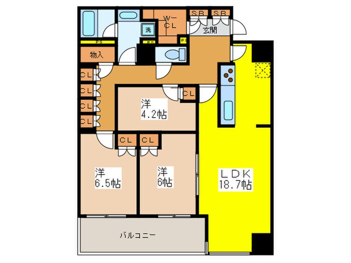 パークアクシス日本橋ステージの物件間取画像