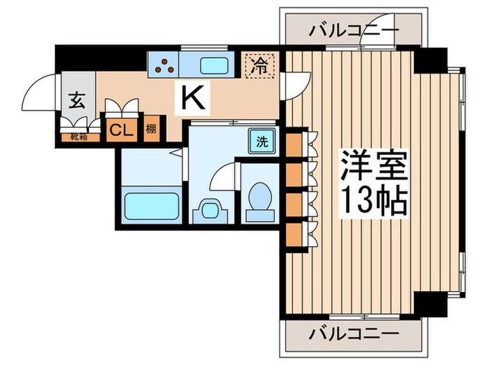 プラネットハイムの物件間取画像