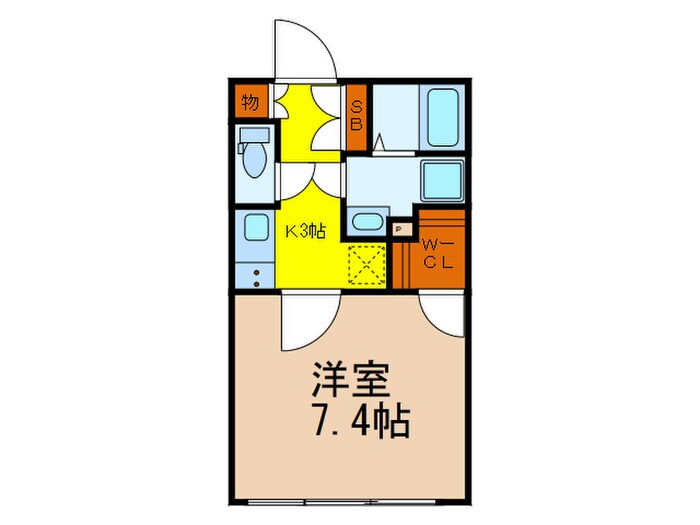 ＬＥＧＡＬＡＮＤ　ＷＡＳＥＤＡの物件間取画像