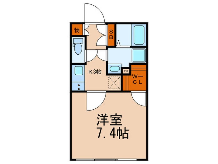 ＬＥＧＡＬＡＮＤ　ＷＡＳＥＤＡの物件間取画像