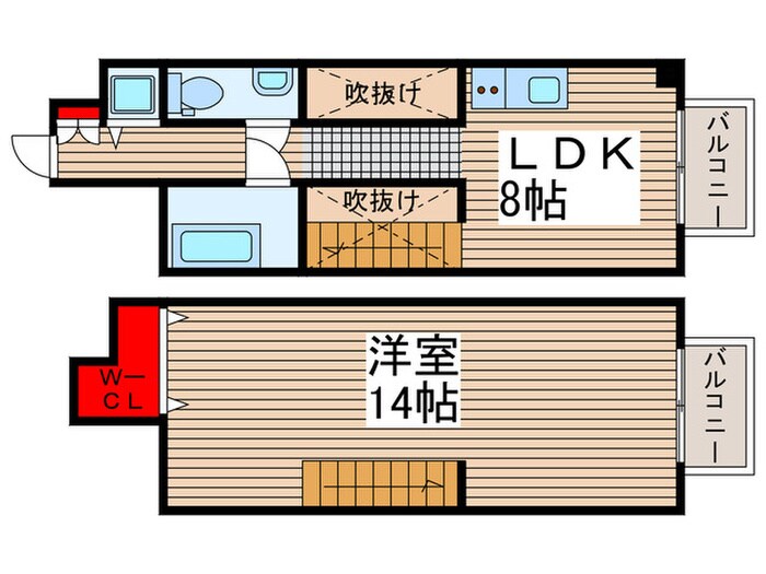 ルーラル２３番館の物件間取画像