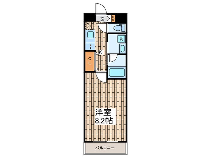 QUALITAS大森山王の物件間取画像