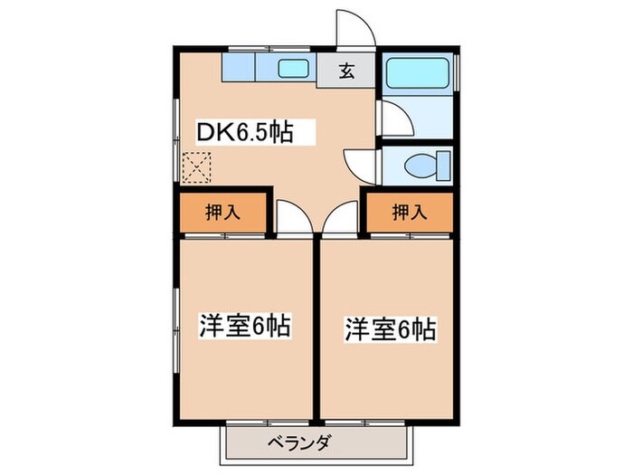 物件間取画像