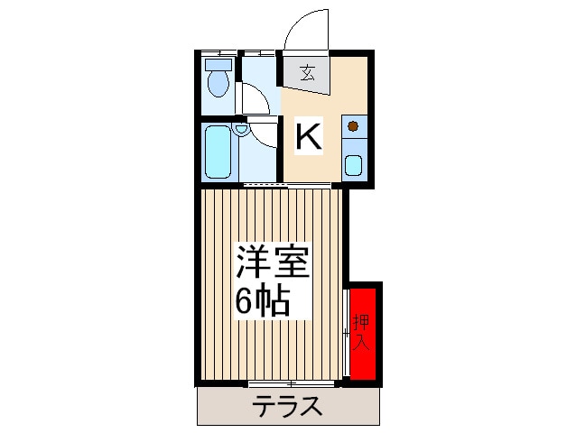 ペアパ－ク２１の物件間取画像