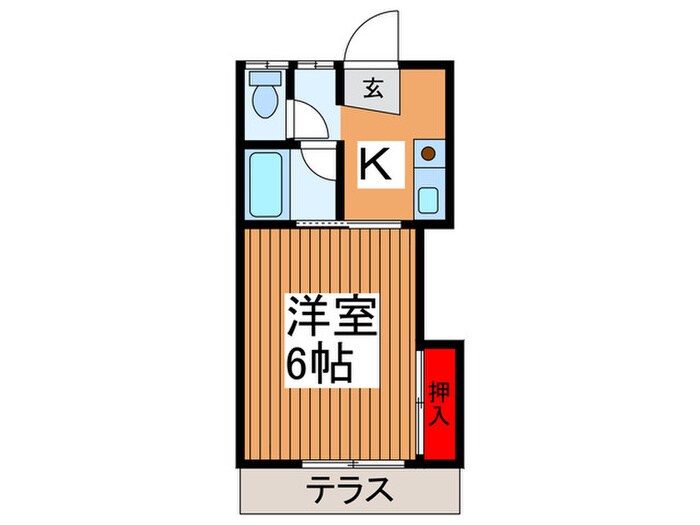 ペアパ－ク２１の物件間取画像