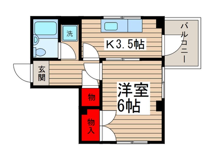物件間取画像