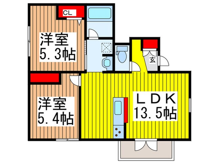 スウエーデンハウス与野本町の物件間取画像