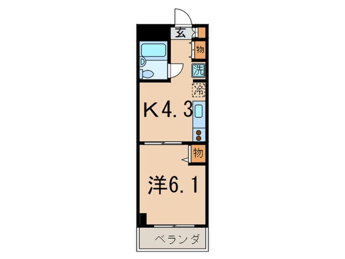 ウィングヒルズ高輪台の物件間取画像