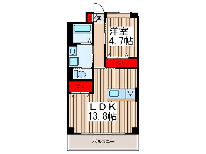 マーガレットガーデンⅤの物件間取画像