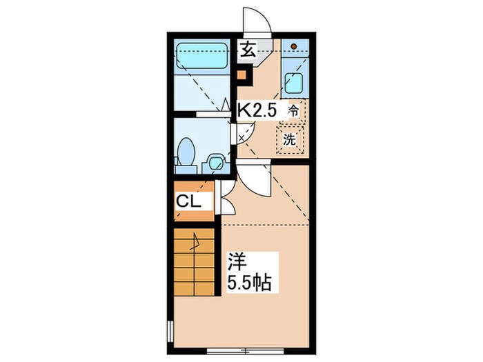 サニーサイド古淵の物件間取画像
