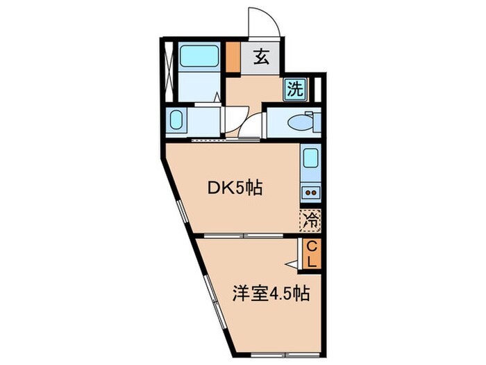 ＷＨＡＲＦ蒲田ｗｅｓｔの物件間取画像