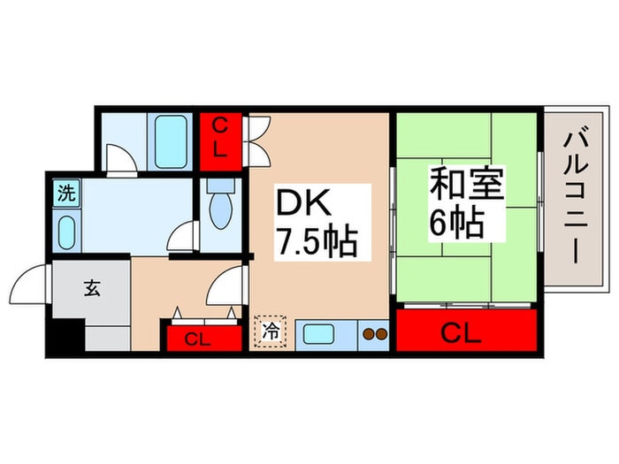 メイプル森戸２の物件間取画像