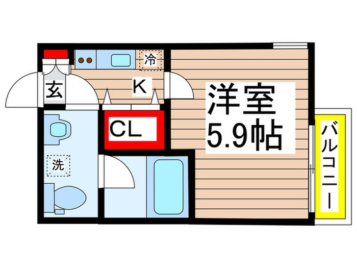 フェリスヴィラ船橋の物件間取画像