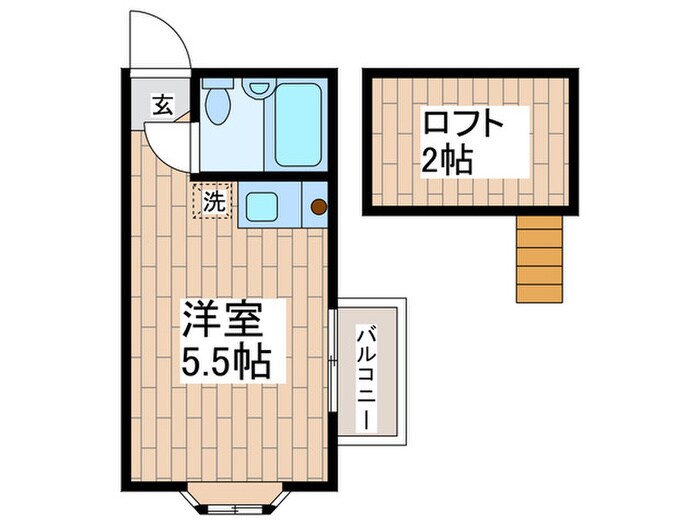 ハイツアリスの物件間取画像