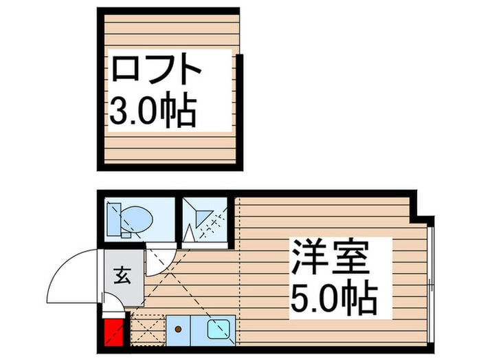 ハーモニーテラスMの物件間取画像