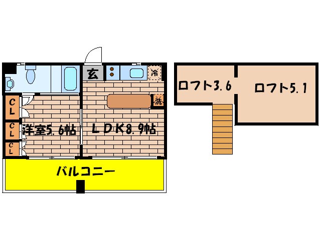 BPRレジデンス祐天寺の物件間取画像