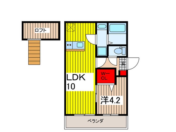 ｆ－ｃｕｂｅ　Ⅴの物件間取画像