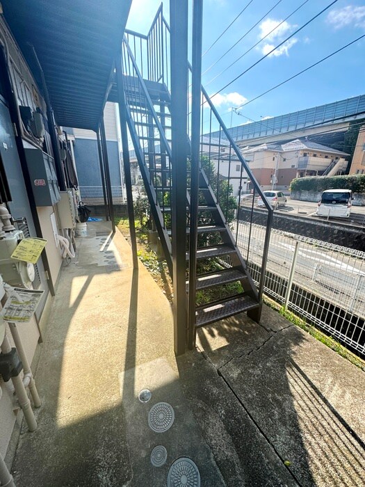 なかじま荘Ａ棟の物件外観写真