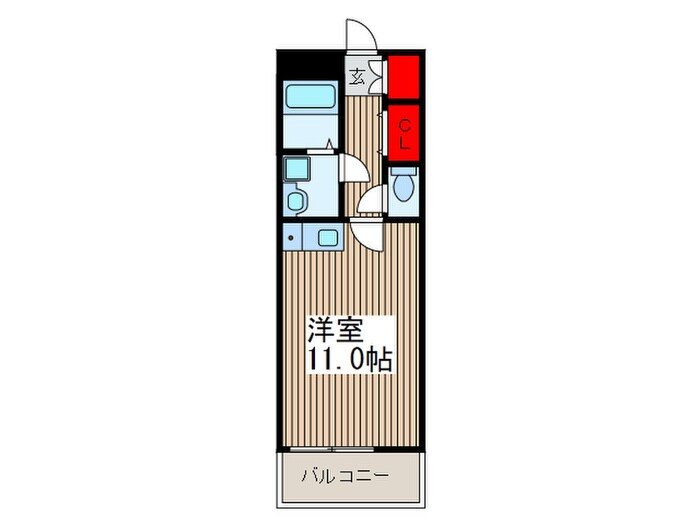 イースト・フィールドの物件間取画像