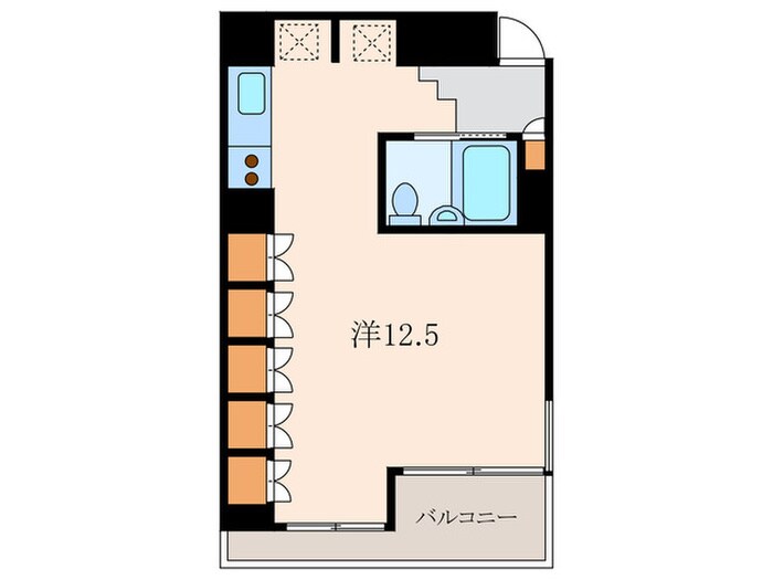 カスタリア麻布十番Ⅱの物件間取画像