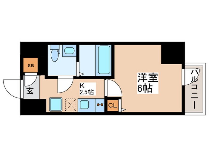 GENOVIA青砥skygarden(1106)の物件間取画像