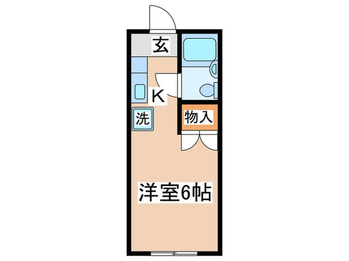 ヒカリハイツの物件間取画像