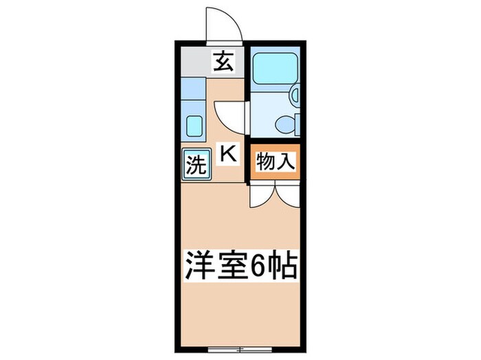 ヒカリハイツの物件間取画像