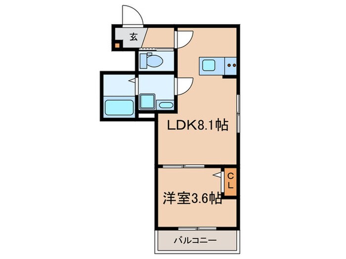 仮）所沢市緑町4丁目Ⅰの物件間取画像