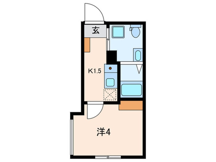 IoTele曙橋の物件間取画像