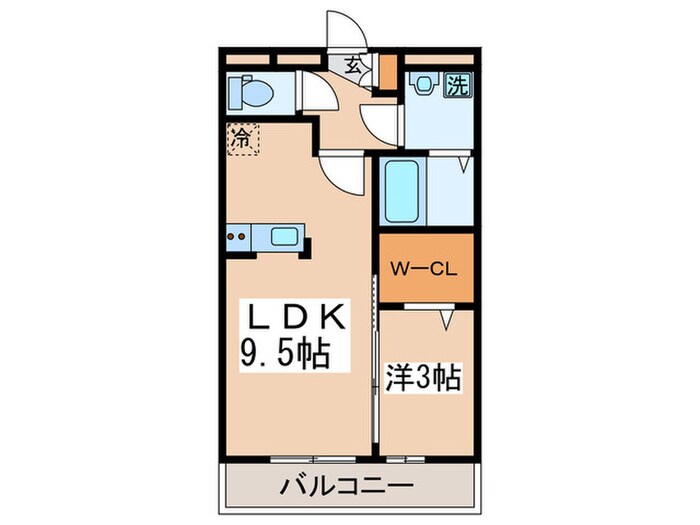 エスパシオの物件間取画像