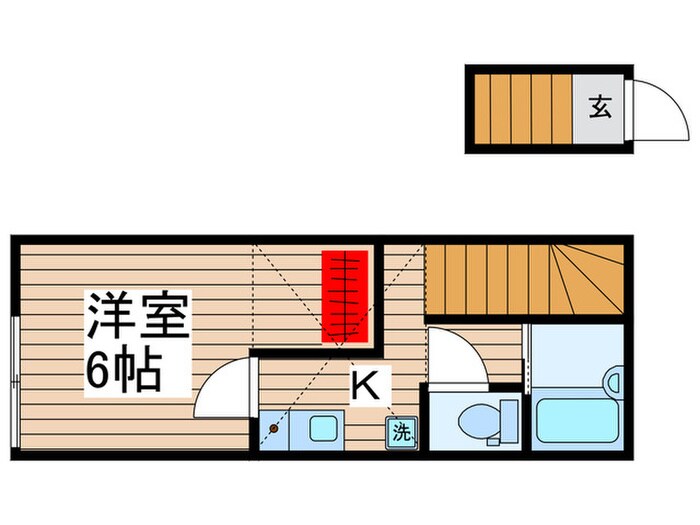 ＳＡＣＲＡＬＥ小岩の物件間取画像