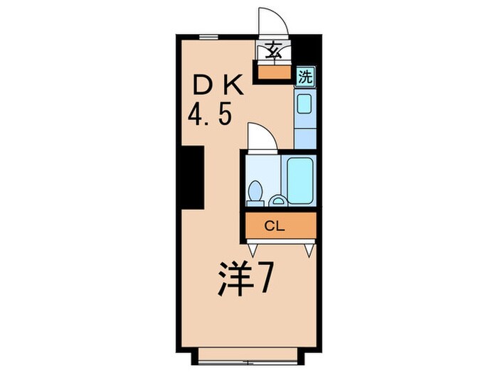 ウイングコ－ト石川台の物件間取画像