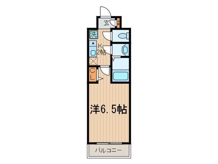 グランドフォーレヤマモトの物件間取画像