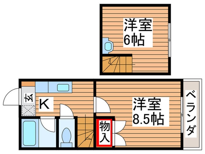 物件間取画像