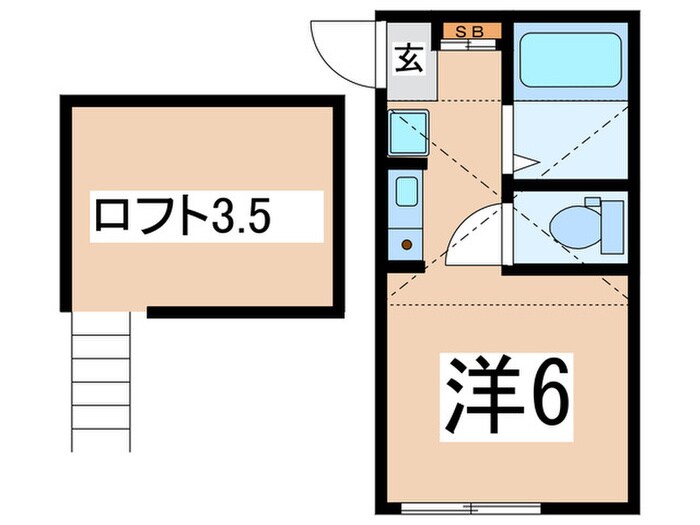 Casa Hills 横浜の物件間取画像