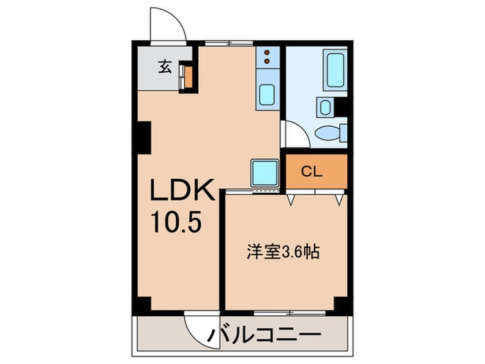 岩井ビルの物件間取画像