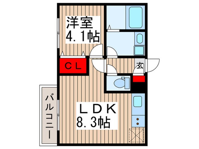 物件間取画像