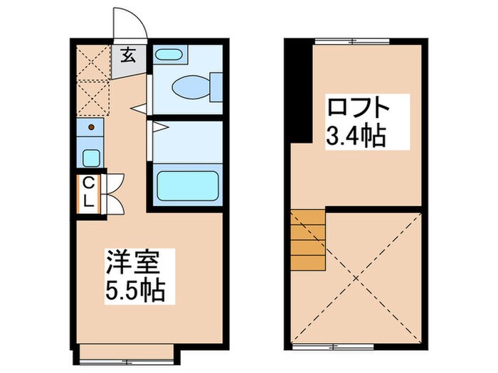 スタイル笹塚の物件間取画像