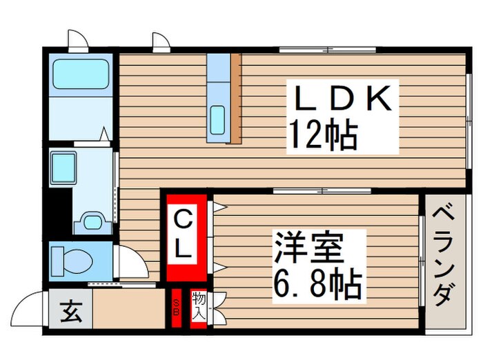 メディオの物件間取画像