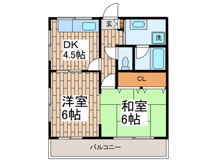 物件間取画像