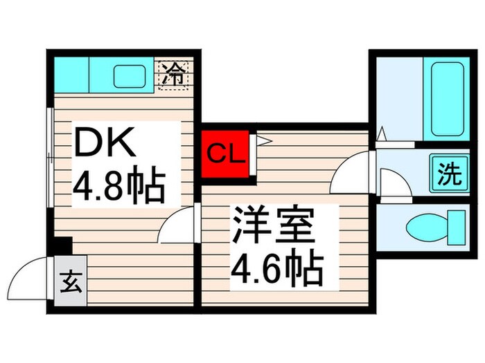 サンテラス西新井の物件間取画像