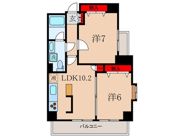 プロスペクト西巣鴨(1201)の物件間取画像